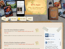 Tablet Screenshot of mtgapps.com